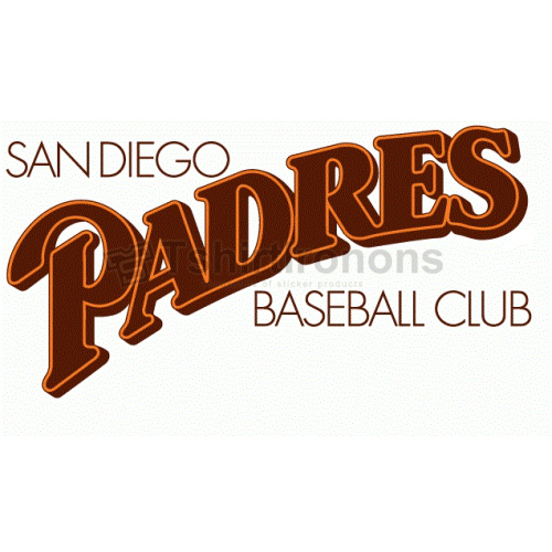 San Diego Padres T-shirts Iron On Transfers N1859 - Click Image to Close